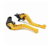 Sovxbgw Clutch Brake Lever for Royal for Enfield Guerrilla 450 Aluminum CNC Adjustable Motorcycle Brake Clutch Levers Brake(Gold 177mm)