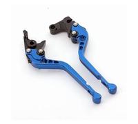 Sovxbgw Clutch Brake Lever for Royal for Enfield Guerrilla 450 Aluminum CNC Adjustable Motorcycle Brake Clutch Levers Brake(Blue 177mm)