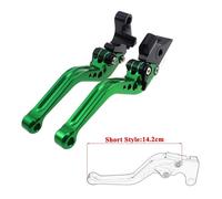 Sovxbgw Clutch Brake Lever for Suzuki GSX-S1000 GSX-S1000F ABS 2015-2020 Motorcycle Clutch Levers Brake(Short Green)