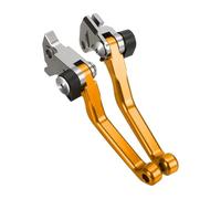 Sovxbgw Clutch Brake Lever Motocross Dirt Bike Brakes for WR450F 2017 2018 2019 2020 2021 2022 2023 2024 Pivot Foldable Handles Brake Clutch Levers Brake(Gold 10)
