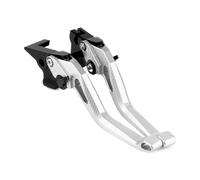 Sovxbgw Clutch Brake Lever Motorcycle Accessories for CB1000R CB 1000 R 2008-2016 2015 CNC Aluminum Brake Clutch Lever Adjustable Handlebar Brake(Silver Black)