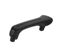 Sovxbgw Interior Door Pull Handle Trim 1Piece Interior Car Left Right Door Pull Handle Grab Cover Panel for VW for Bora for Golf4 for MK4 for Jetta 1999-2004 Interior Door Handle(Black-Right)