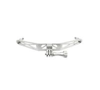 Sovxbgw Navigation Mount Aluminum Alloy Windshield Dashcam Bracket For BMW For R1200RT(Silver)