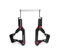 Sovxbgw Navigation Mount Motorcycle Black GPS Phone Navigation Bracket Mirror Holder Mount ForNmax155 2020-2023(22mm)