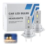SOWBUD H7 LED Bulbs Ultra Bright 4000LM, 6000K Cool White, 20W, 50000H Lifespan, 1:1 Size, 12V Plug-N-Play,Pack of 2