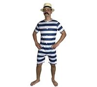 SoWest 20s Bathing Suit Blue