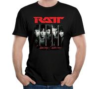 SOWGGW Man's RATT Dancing Undercover T Shirt Cotton(Large)