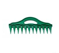 Sowing hole puncher for garden soil planting with lightweight ergonomic handle and hexagonal pyramid shape for efficient For Vegetable spacing