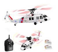 SOWOFA Remote Controlled Helicopter K270 brushless Motor RC Helicopter Single Wing aileron Free 4CH 6-axis Gyroscope Altitude Hovering Suitable for Adult Beginners 14+