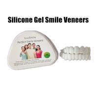 SowSmile Soft Silicone Gel Dental Oral Upper Lower Fake False Teeth Cover