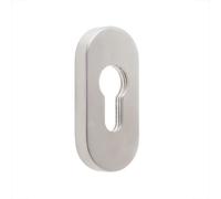 Sox 316 Oval Euro Escutcheon - Stainless Steel