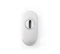 Sox Covered Oval Euro Escutcheon