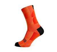 Sox Footwear Solid Orange Crew Socks, orange, 38-42