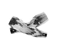 Sox Footwear White Gravel Arm Sleeves, White, black, L