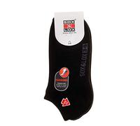 Sox & Lox Ladies Black Sneaker Sport Socks 3-9