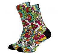Sox Ndebele 2.0 South African Heritage Premium Crew Socks (Large UK 8-