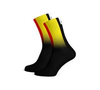Sox Premium Crew Socks - Flag BELGIUM BLACK MEDIUM (EU 38-42)