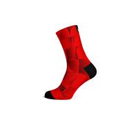 Sox Premium Crew Socks - Solid RED LARGE (EU 42-47)