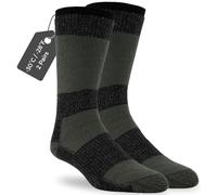 Sox Shop Winter Sock- J.B. Field's -30 Below XLR Sock Green Large (Men's 7-11/Women's 7-11)