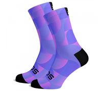 Sox Footwear Solid Purple Crew Socks