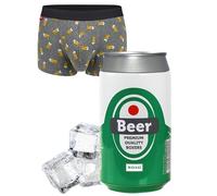 soxo Canned Beer Mens Boxers Shorts Underwear Man Gift Men Cotton Trunks Briefs Beer L