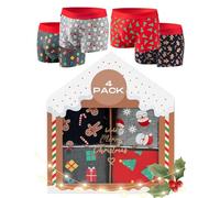 soxo Christmas Boxer Shorts Men Xmas Gifts Mens Funny Underwear Gift Boxers Briefs M Multicolored 4 Pieces