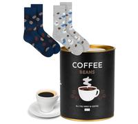 soxo Coffee Lovers Gift - Socks For Men & Women - Funny Presents 2.5-10.5 | Thank You, Best Friend, Cotton Fabric, Birthday Surprise, Crew Length, Size Range, Boys Fashion