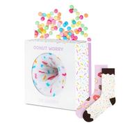 soxo Cotton Socks For Women - Donuts Gifts - Funny Presents 2.5-6.5 | Thank You, Best Friend, Sweets Motif, Birthday Surprise, Crew Style, Ladies Fashion