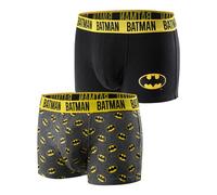 soxo DC Comics The Batman Mens Boxers Shorts Underwear Man Gift Men Cotton Trunks Black Briefs XL 2 Pieces Batman 2