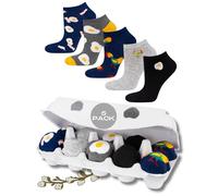 soxo Easter Egg Socks Men Funny Women Gifts Mens Cotton Sock Ladies Gift Men's Presents 6.5-10.5 Easter 5 Pairs