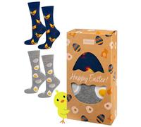 soxo Easter Egg Socks Men Funny Women Gifts Mens Cotton Sock Ladies Gift Men's Presents 6.5-10.5 Happy Easter Men’s 2 Pairs