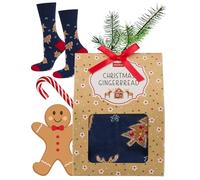 soxo Gingerbread Mens Socks Ladies Funny Women Gift Apple Pie Men Presents 6.5-10.5 Gingerbread Men's