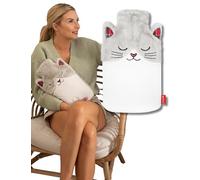soxo Plush Hot Water Bottle Cover Hand Warmer Neck Period Back Pain Relief Kids Hot-Water Bottles Cat