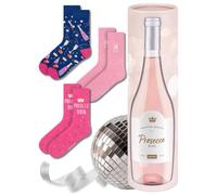 soxo Prosecco Gifts For Women - Wine Ladies Socks - Funny Presents 2.5-6.5 | Aperol Spritz, Thank You, Best Friend, Cotton Fabric, Birthday Surprise, Crew Style, Girls Fashion