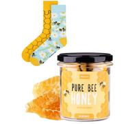 soxo Socks For Men & Women - Honey Bee Gifts - Funny Presents 2.5-10.5