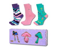 soxo Socks For Men & Women - Mushroom Gifts - Psychedelic Presents 2.5-10.5