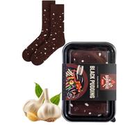 soxo Steak Socks For Men - Sausage Meat Lovers Gifts 6.5-10.5 | birthday surprise, crew length, cotton fabric, funny design, boys fashion