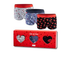 soxo Valentine's Day Mens Boxers Shorts Underwear Man Gift Men Cotton Trunks Boxer Briefs In Box M Multicolour
