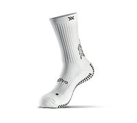 SOXPro Classic - Non-slip Socks - Silicone Grip Arrows - Anti-Vic, Breathable - Stability and Control - Running, Football, Cycling and Tennis, White, M