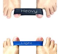 Soxsense Toe Exercise Bands, Toe Spacers/ Toe Correctors for Pilates, Yoga, and Home Workouts - Hallux Valgus Corrector Resistance Rubber Bands for Bunion Relief, Big Toe Alignment, and Foot Pain