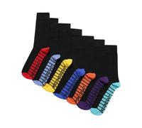 Soxy Days Of The W otton Socks (Pack of 7) | Size: 4-5 Soxy Multicolor 4-5