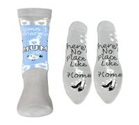 Soxy "Home is Where Mum Is Socks - Sentimental Mother's Day Gift - Cute & Cozy Mum Socks - Sizes UK 4-6