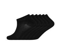 Soxy Men's Ankle Bamboo Trainer Socks (Pack of 6) in Black | Size: 6-11 Soxy Black 6-11