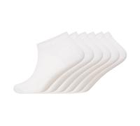 Soxy Men's Bamboo Ankle Socks (Pack of 6) in White | Size: 6-11 Soxy White 6-11