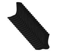 Soxy Men's Black Diabetic Socks (10 Pack) - Non-Binding, Comfortable, Breathable Calf Socks with Soft Honeycomb Welt - Ideal for Sensitive Feet - UK Size 6-11