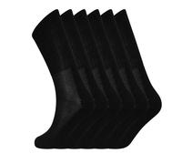 Soxy Men's Socks (Pack of 6) in Black | Size: 6-11 Soxy Black 6-11