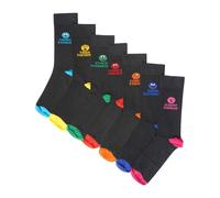 Soxy Mood Of The Week Novelty Socks (Pack of 7) | Size: 4-5 Soxy Multicolor 4-5