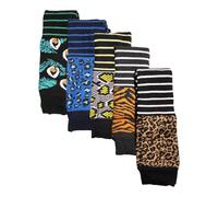 Soxy Women's Animal Print Socks (Pack of 5) | Size: 4-6 Soxy Multicolor 4-6