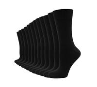 Soxy Women's Bamboo Socks (Pack of 12) in Black | Size: 4-6 Soxy Black 4-6