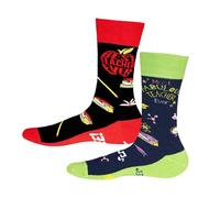 Soxy Women's Teacher Socks Pack of 2 | Size: 4-6 Soxy Multicolor 4-6